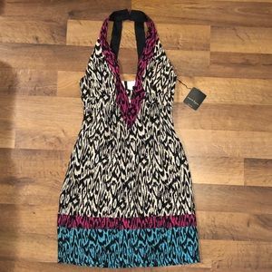NANETTE LEPORE Mulit Leopard Print Dress - Size 2